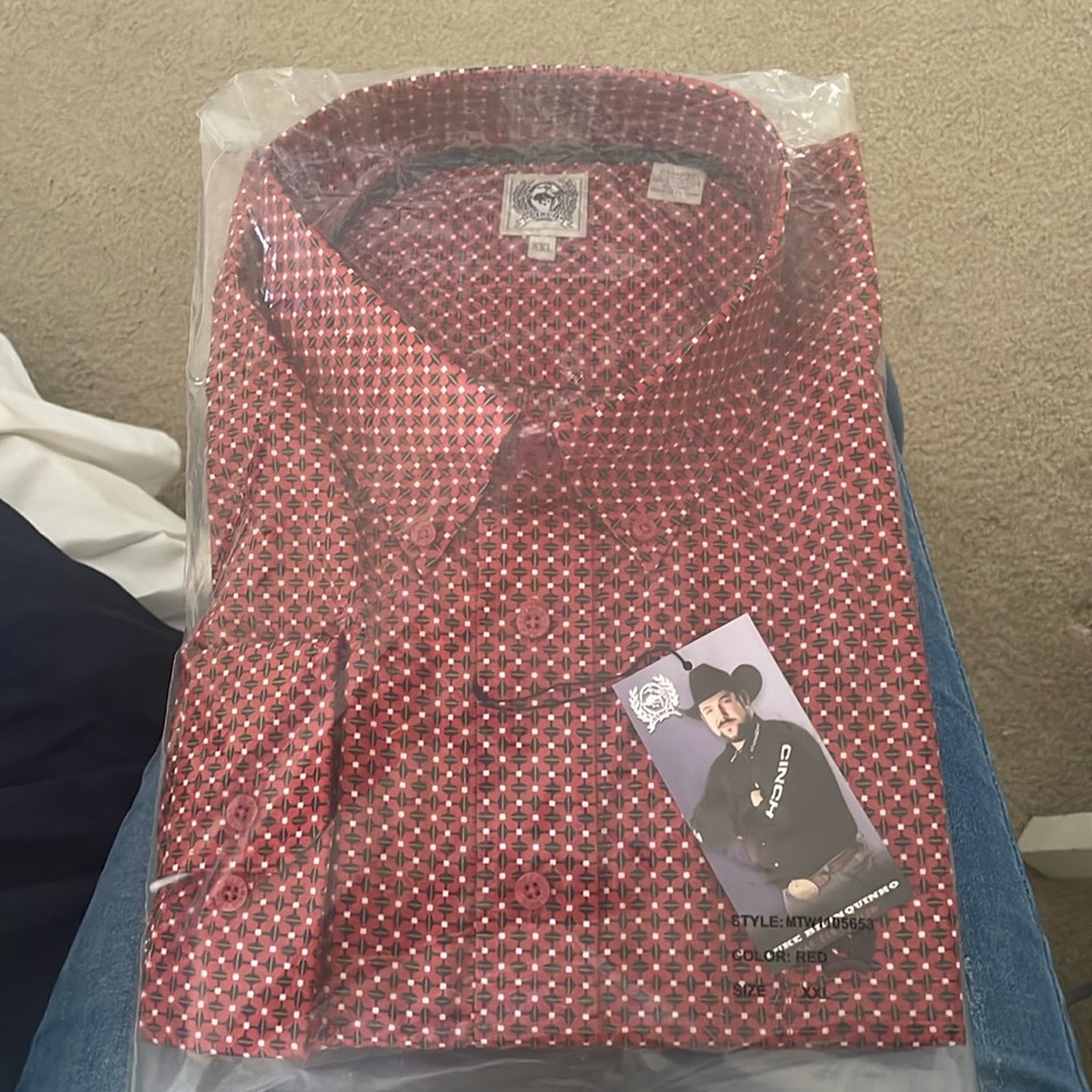 brand new men’s collared shirt